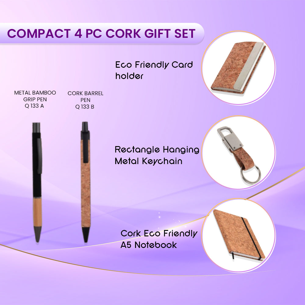 4 in 1 Sustainable Cork Gift Set