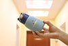 Duck Glass Water Bottle For Kids | Blue